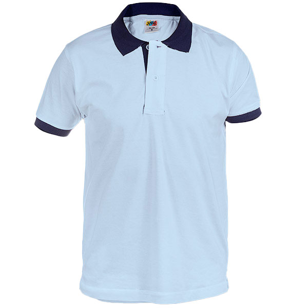 Polo Bicolor Unisex Frontal